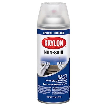 Krylon Nonskid Coating; Clear; 11 oz. Aerosol 3400